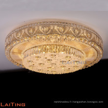 Cristal Pendentif Éclairage Lampes Ronde LED Plafonniers Hôtel Restaurant Grand Moderne Cristal Lustre LT-58557